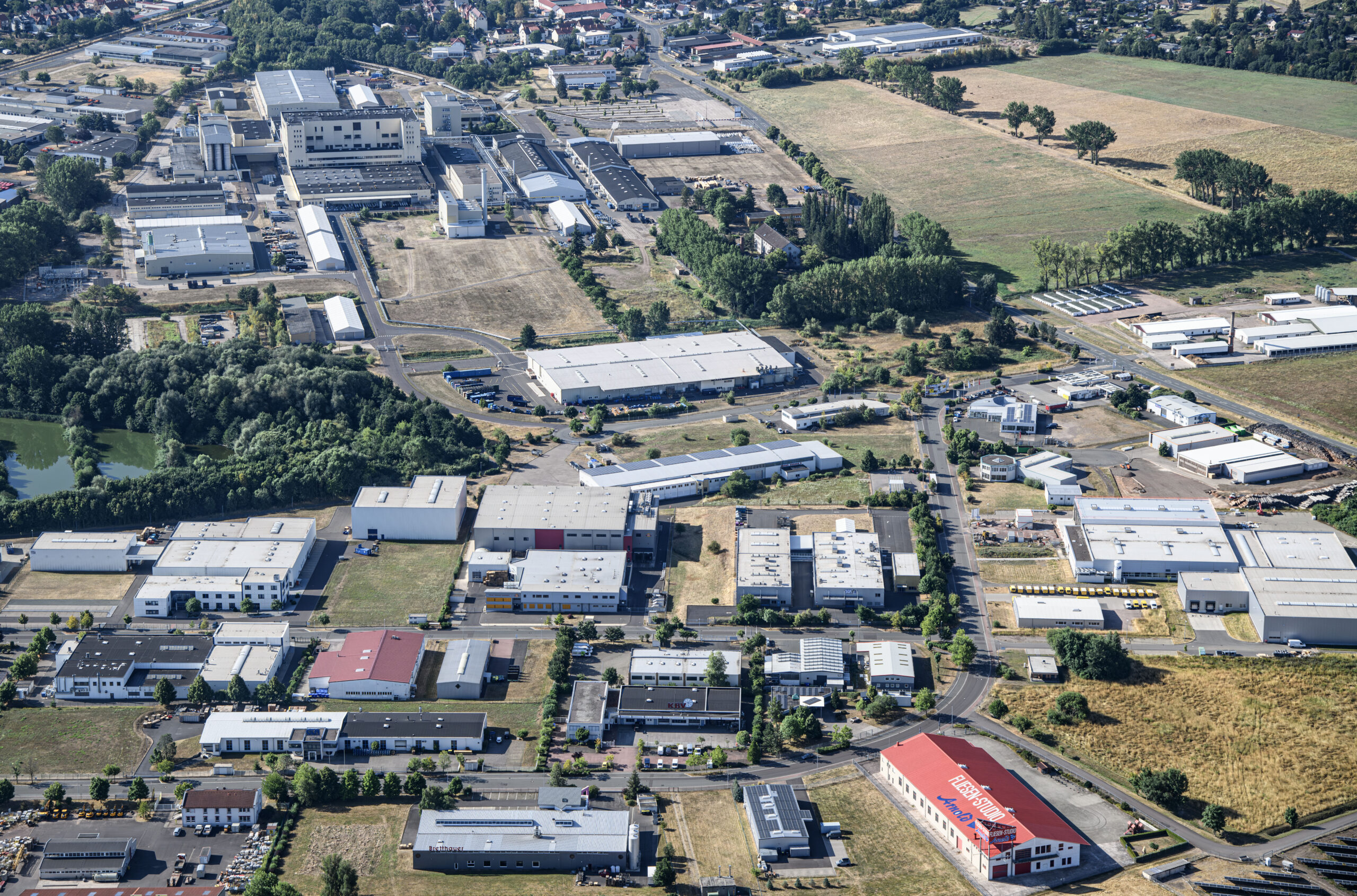 Im Gewerbegebiet Waltershausen geht es nicht mehr allen Unternehmen gut. Das gilt auch für die Gewerbegebiet der Ortsteile.